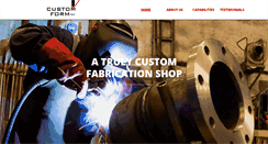 Desktop Screenshot of customform.biz