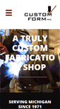 Mobile Screenshot of customform.biz
